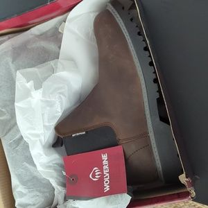 Brand New Wolverine Chelsea Work Boots